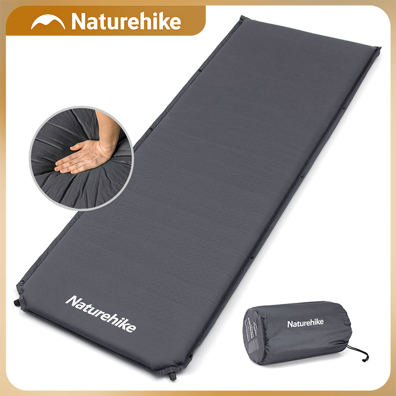 Outdoor Inflatable Camping Tent With Air Pump - Naturehike colchão auto-inflável d03 colchão inflável