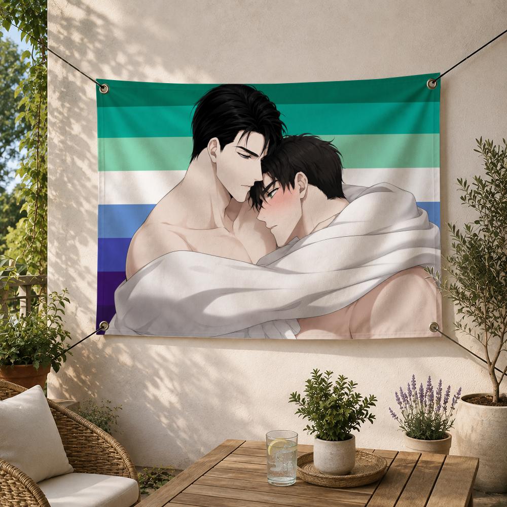 Jinli Outdoor Camping - Bandeira Decorativa Romance Jin Chung-woo Matthew