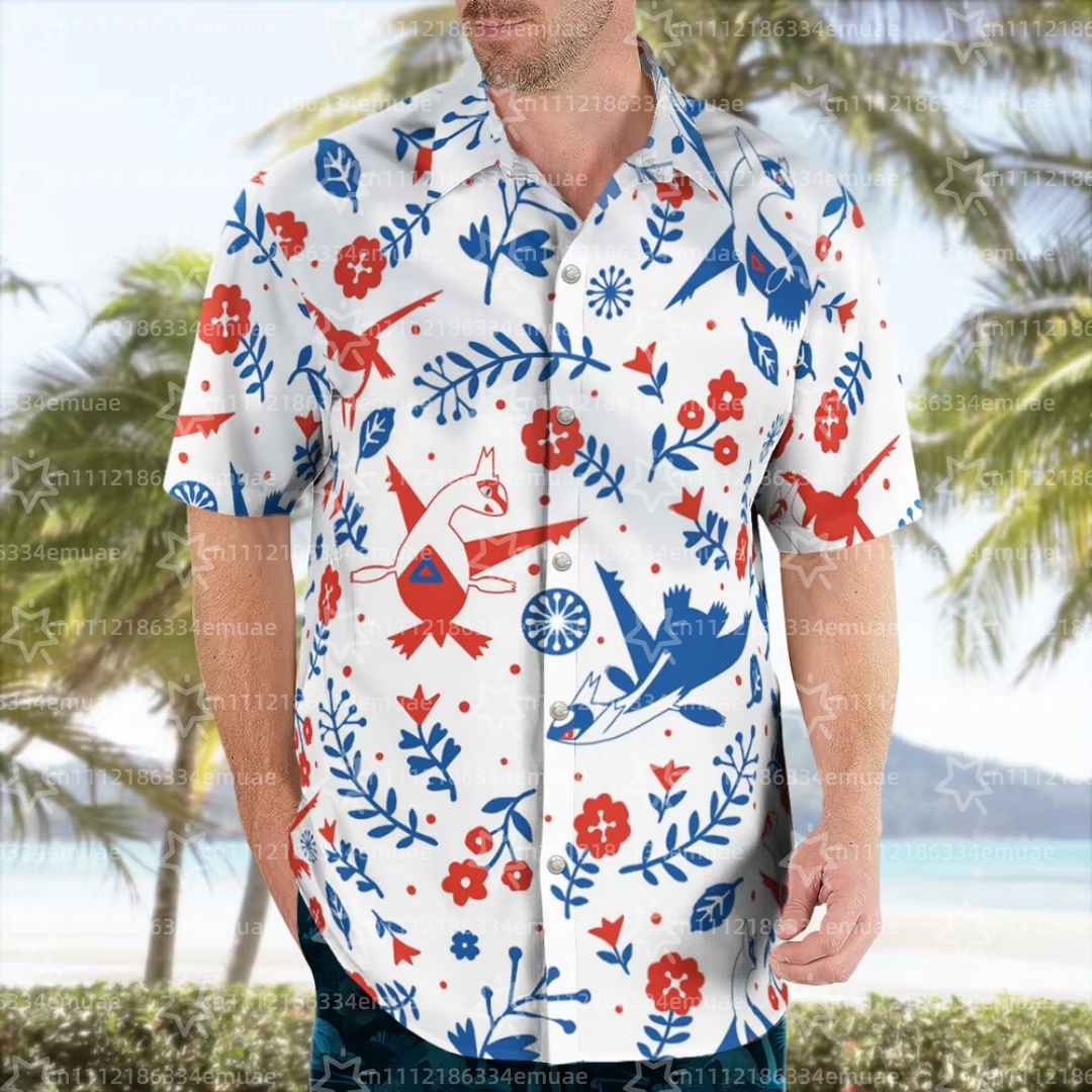 Outdoor Camping Movies - Camisa Havaiana Aloha Latias Latios 2026
