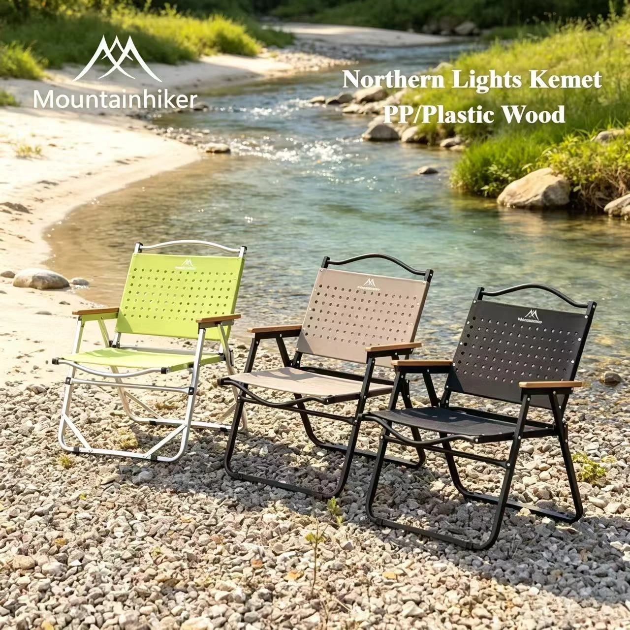 Outdoor Camping Recliner Chairs - Cadeira de Camping MOUNTAINHIKER Portátil e