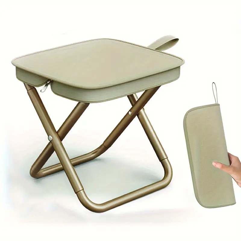 Outdoor Camping Recliner Chairs - Estojo dobrável para lápis, banco pequeno
