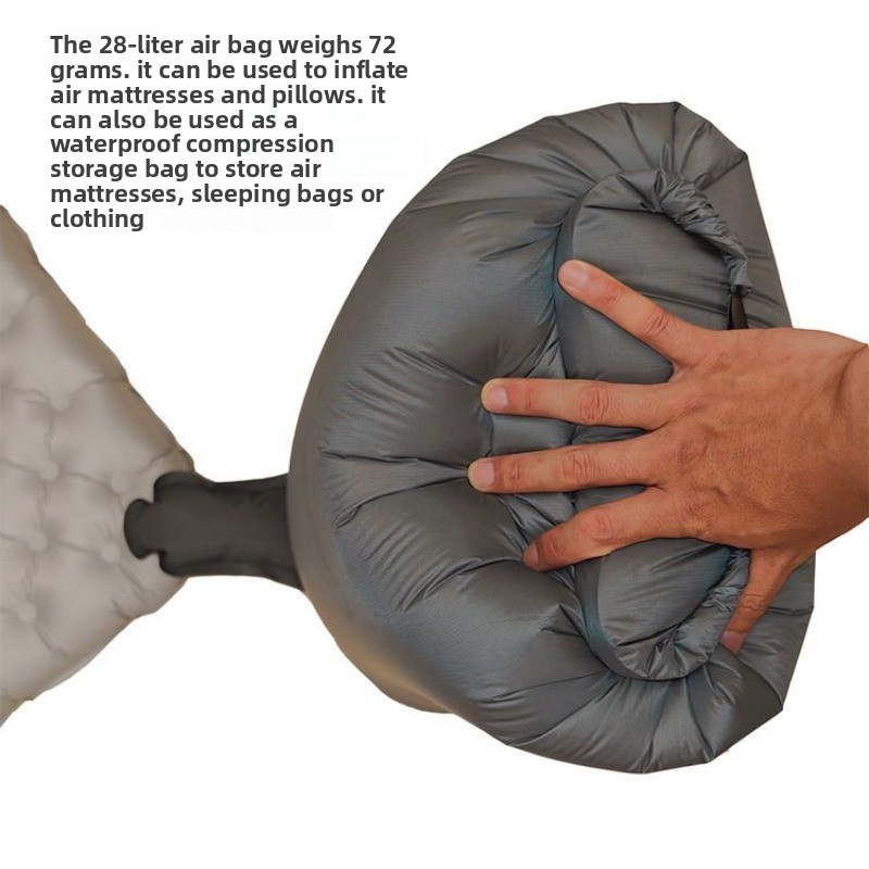 Outdoor Camping Sleeping Bag - Colchão inflável portátil ultraleve para camping