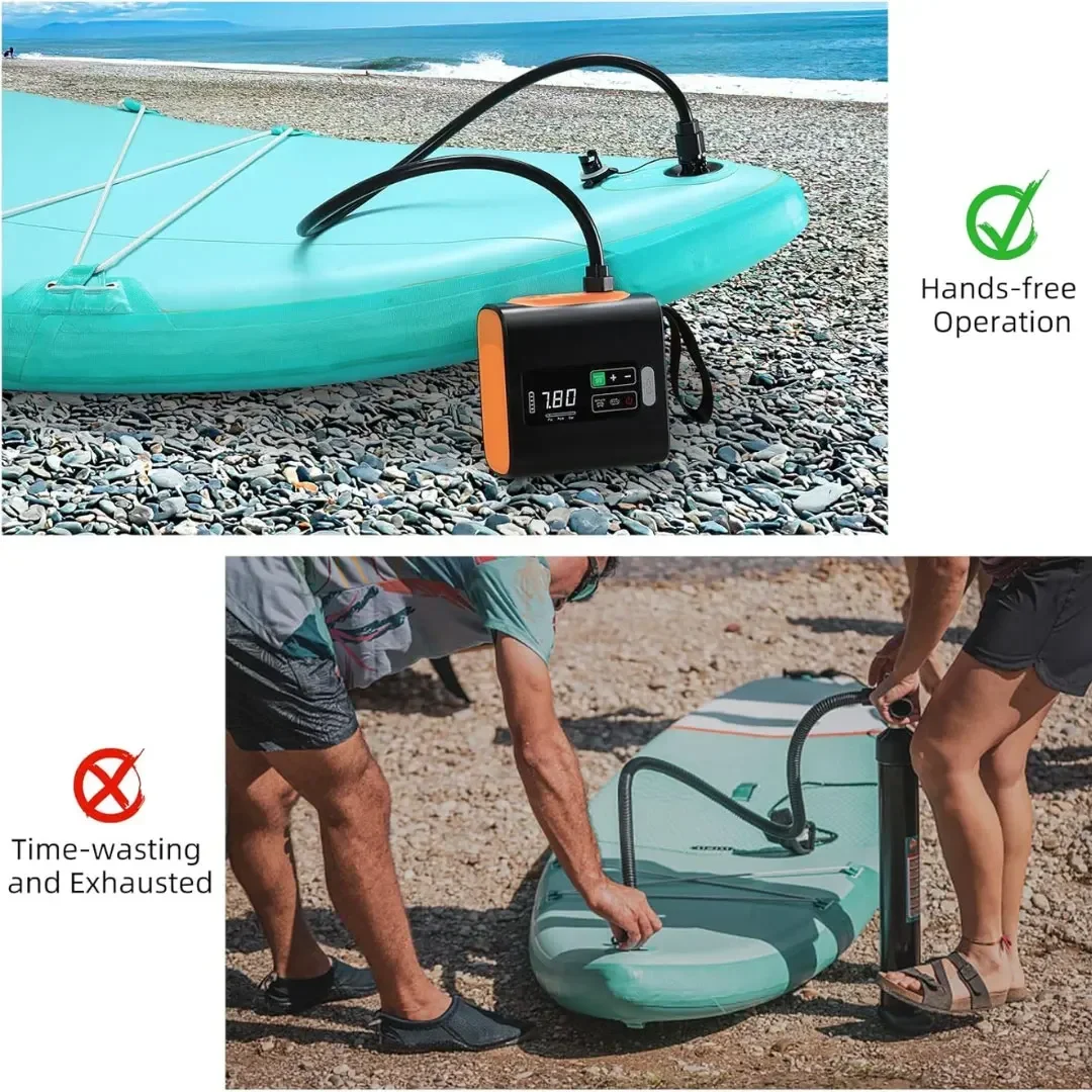 Bomba de Ar Portátil para Camp - Outdoor Inflatable Camping Tent With Air Pump avaliação e preço