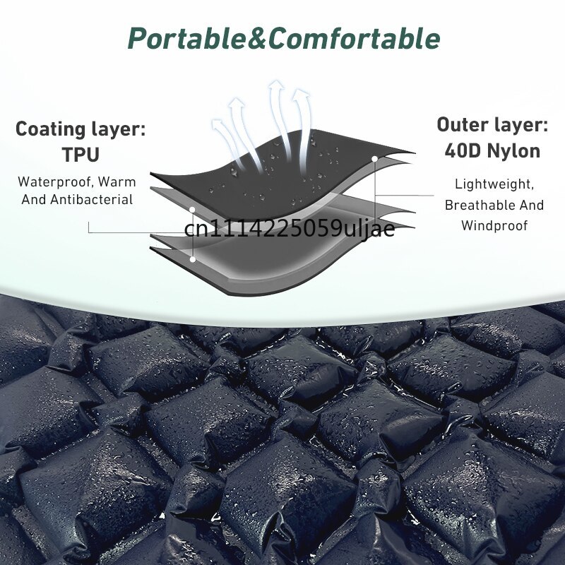 Colchão Inflável Ultraleve WES - Outdoor Inflatable Camping Tent With Air Pump avaliação e preço