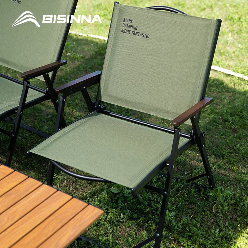BISINNA Cadeira dobrável para  - Outdoor Camping Recliner Chairs avaliação e preço