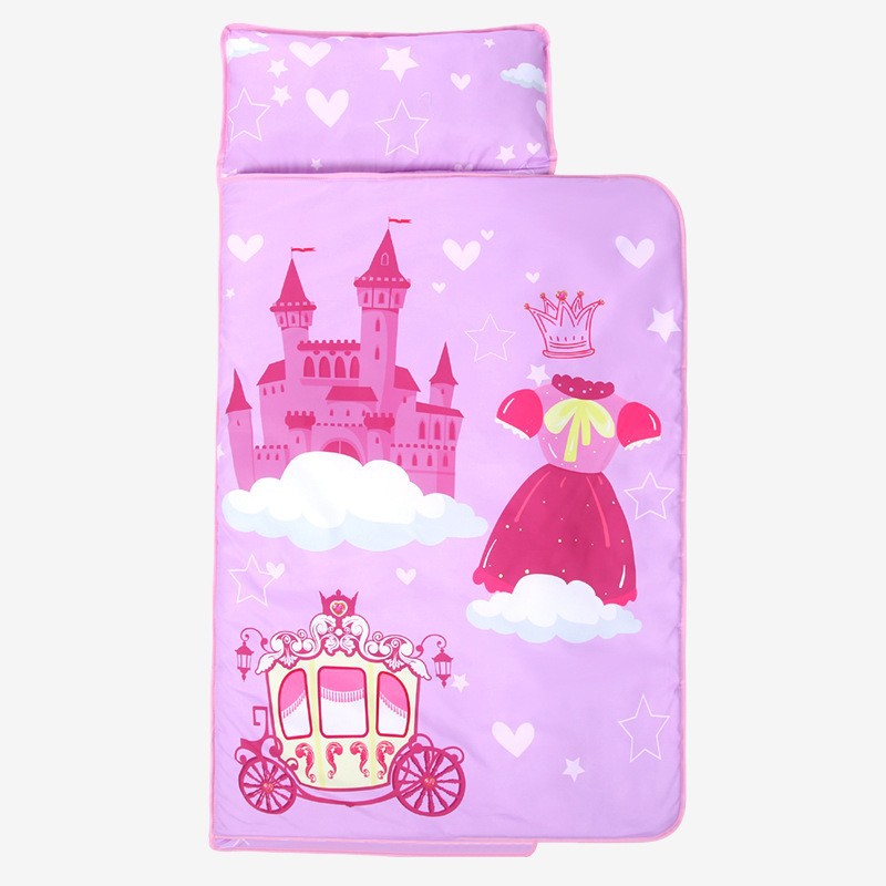 Toddler Nap Mat com travesseir - Outdoor Camping Sleeping Bag avaliação e preço