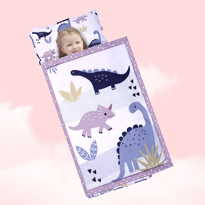 Toddler Nap Mat com travesseir - Outdoor Camping Sleeping Bag avaliação e preço