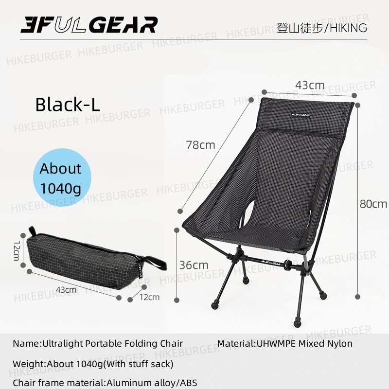 3f ul gear ao ar livre ultrale - Outdoor Camping Recliner Chairs avaliação e preço