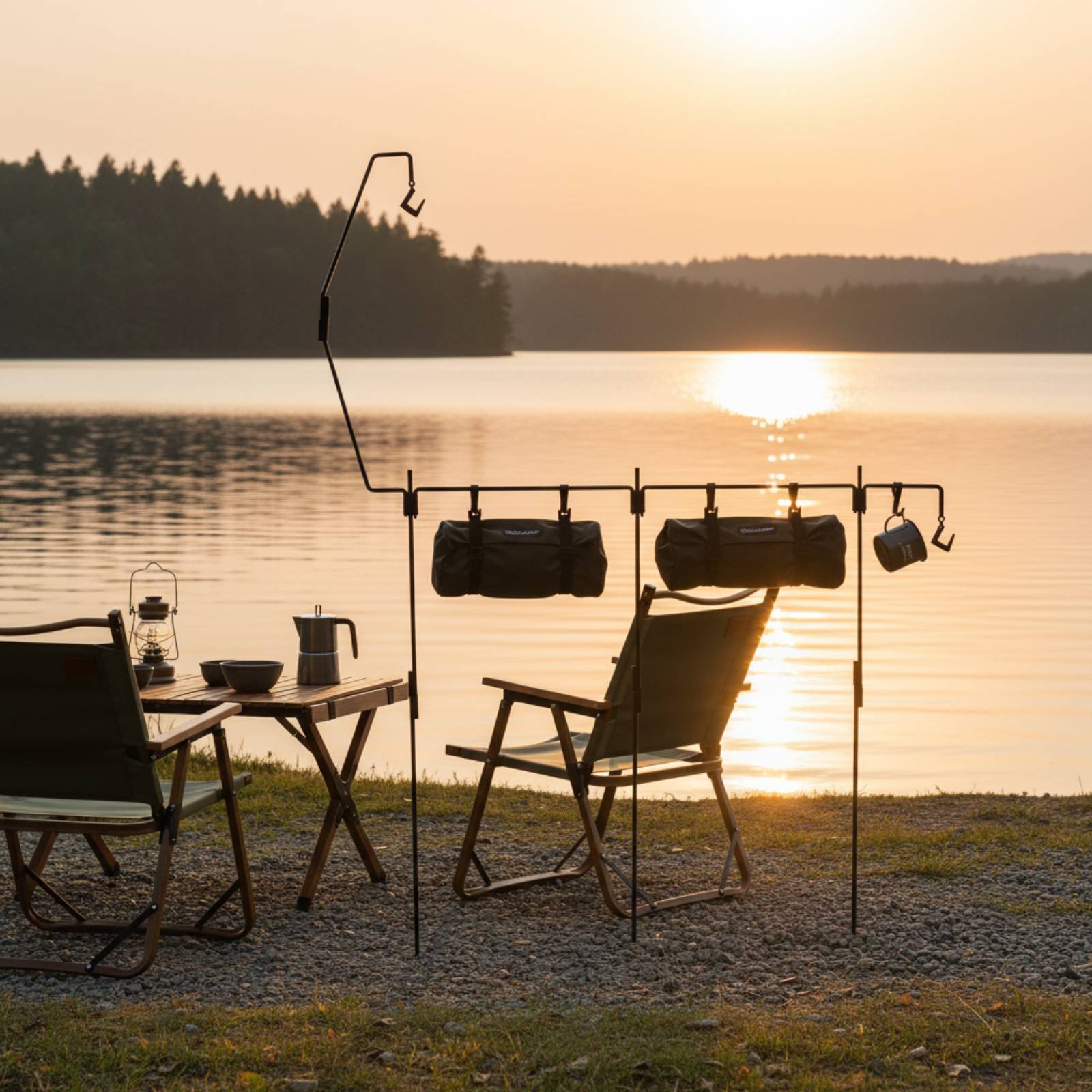 Suporte para lanterna de acamp - Outdoor Camping Kitchen avaliação e preço
