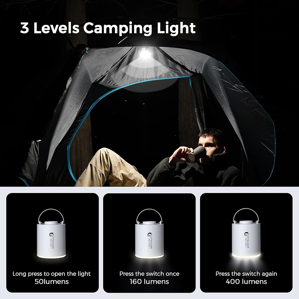 Bomba de ar portátil FLEXTAIL, - Outdoor Inflatable Camping Tent With Air Pump avaliação e preço