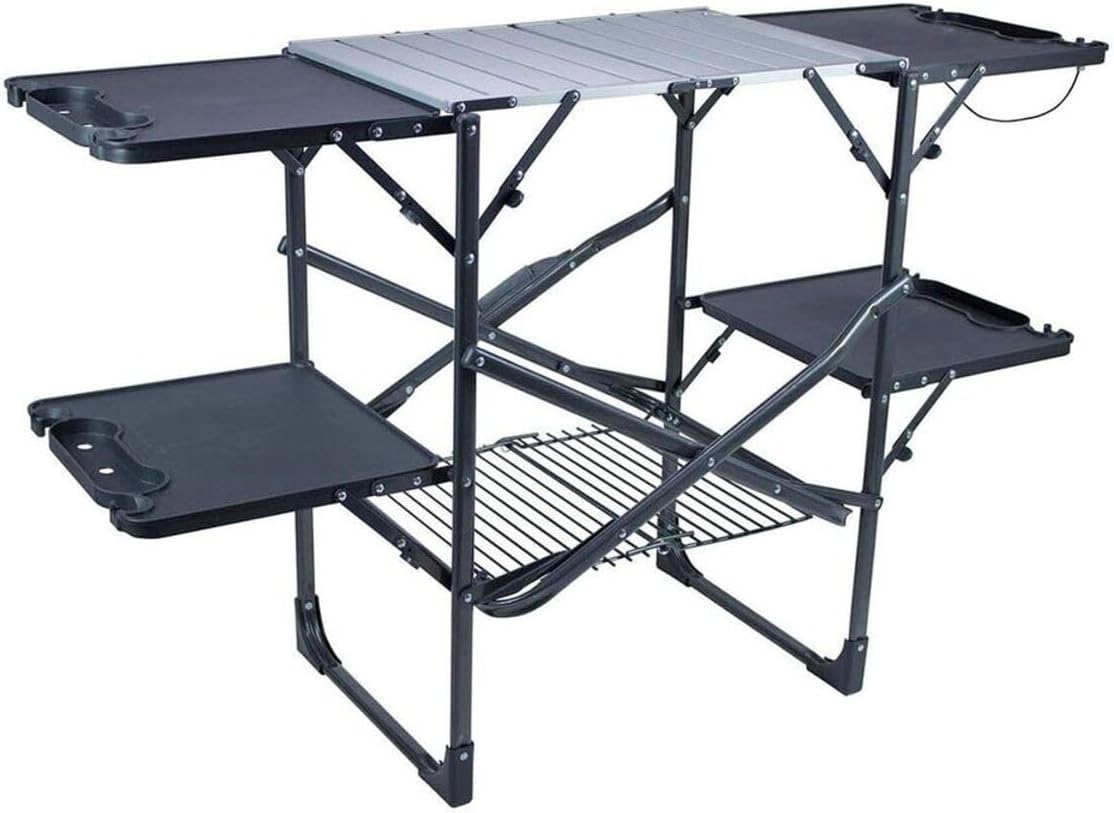 Mesa de Cozinha Portátil Dobrá - Cooking Outdoor Camping avaliação e preço
