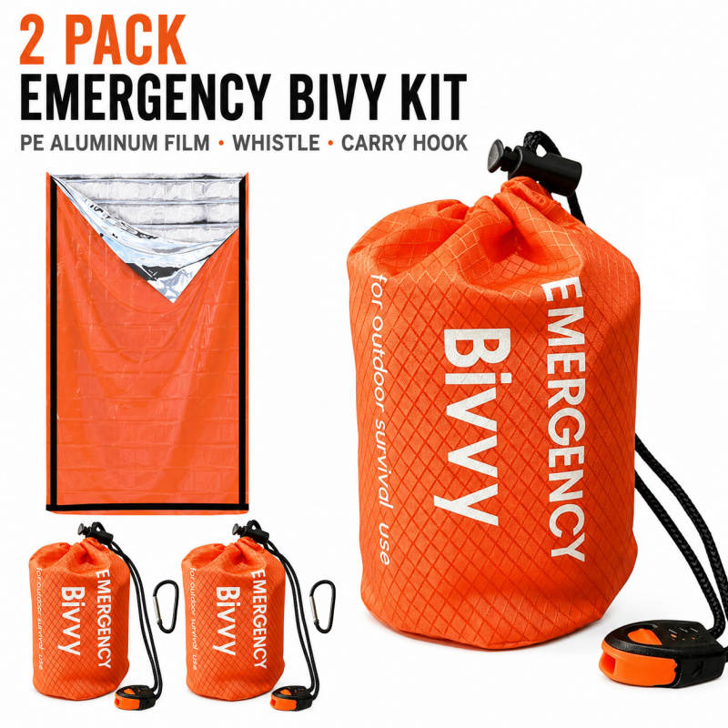 Saco de dormir de emergência c - Outdoor Camping Sleeping Bag avaliação e preço
