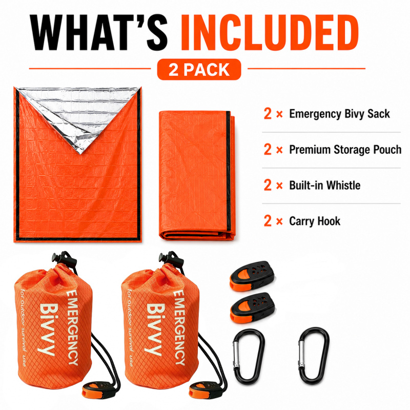 Saco de dormir de emergência c - Outdoor Camping Sleeping Bag avaliação e preço
