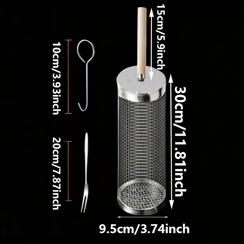 Conjunto de Cestas Redondas de - Cooking Outdoor Camping avaliação e preço