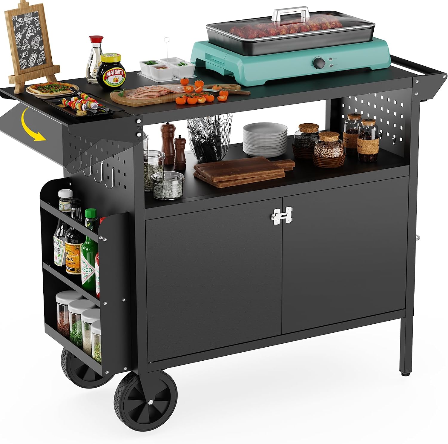 Carrinho de Churrasco para Ext - Outdoor Camping Kitchen avaliação e preço