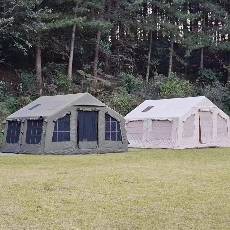 Grande Tenda Inflável ao Ar Li - Outdoor Inflatable Camping Tent With Air Pump avaliação e preço