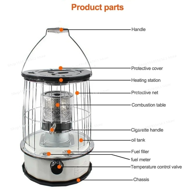 Aquecedor Portátil para Pesca  - Cooking Outdoor Camping avaliação e preço