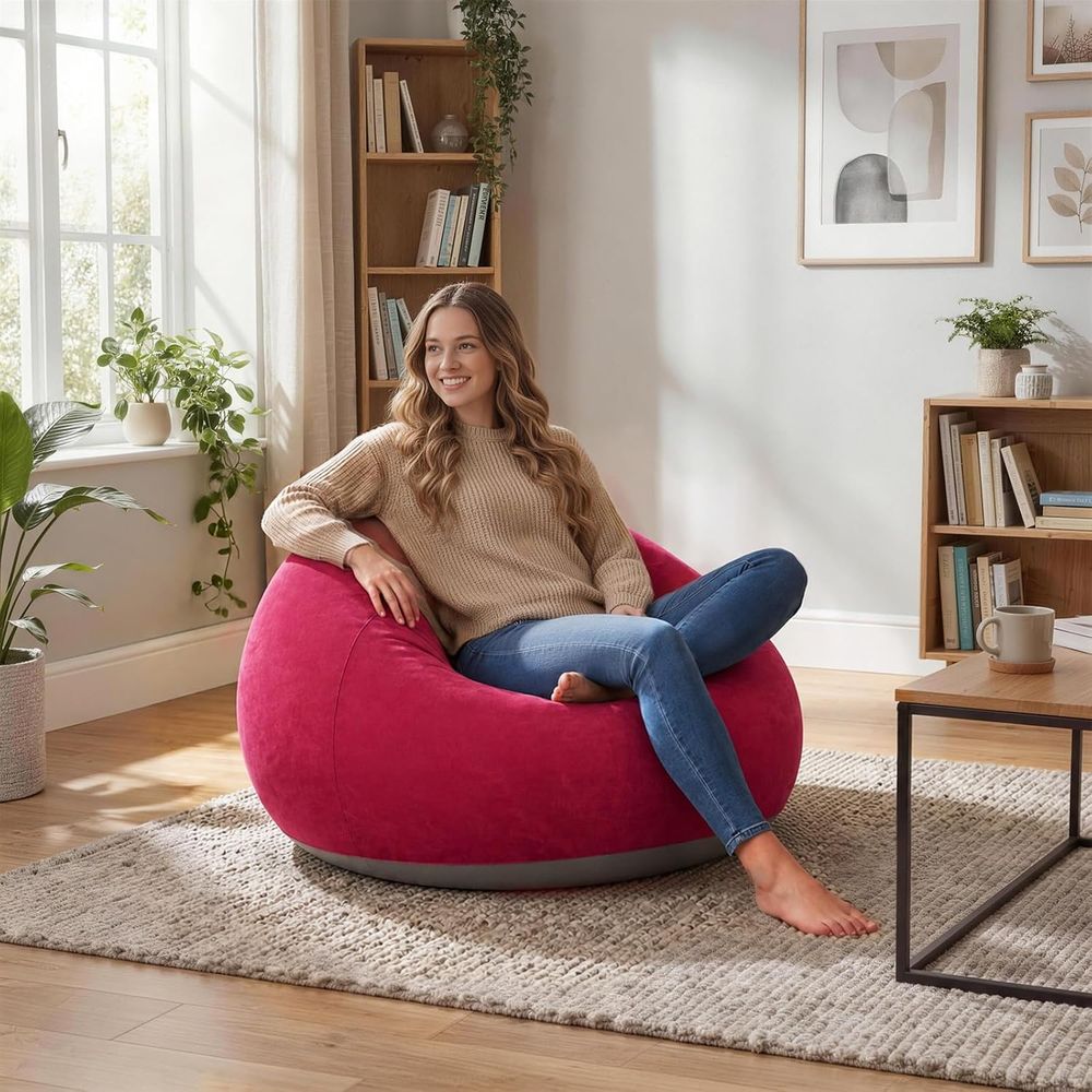 Cadeiras Bean Bag para Adultos - Outdoor Camping Movies avaliação e preço