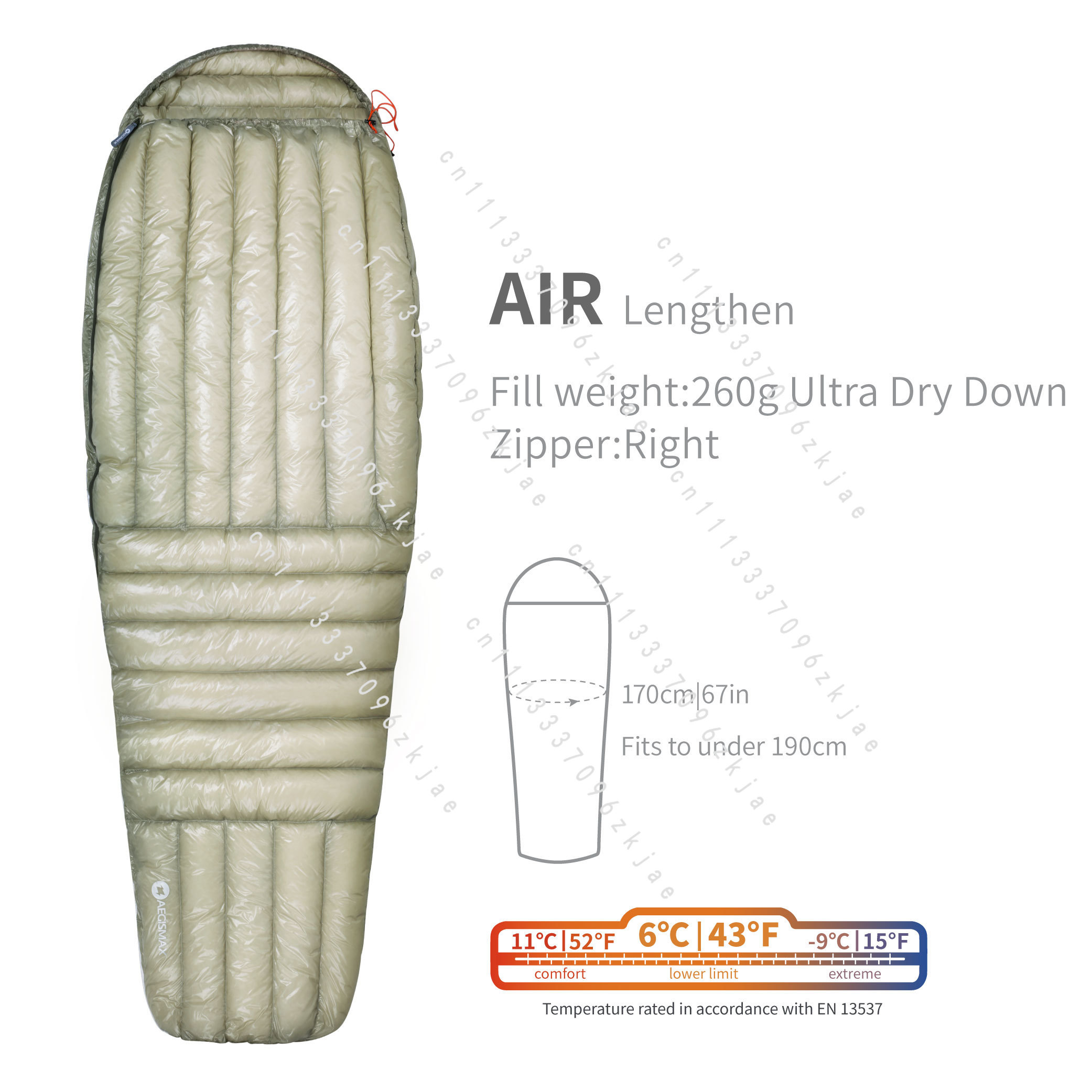 Saco de Dormir Ultra Leve AIR  - Outdoor Camping Sleeping Bag avaliação e preço