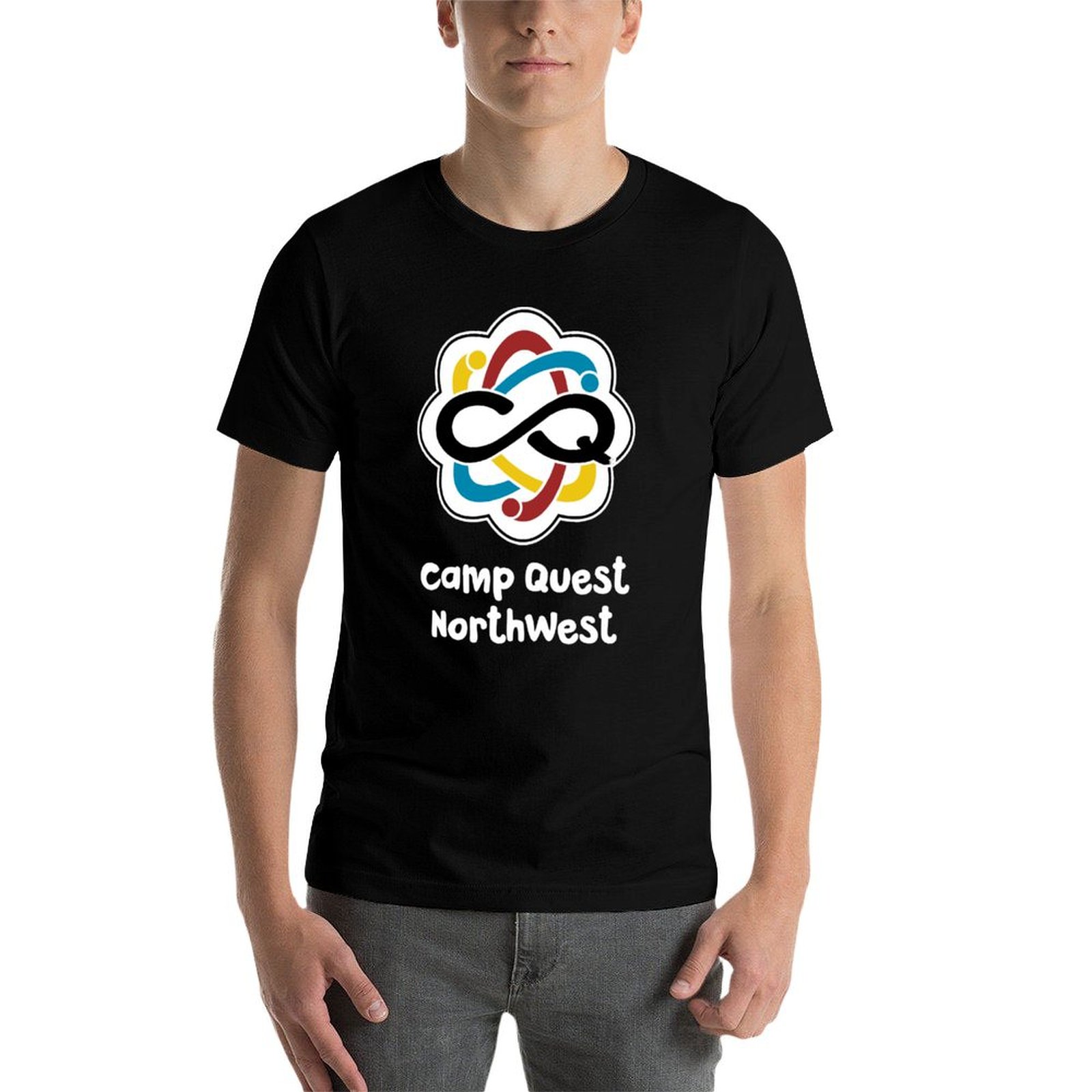 Camiseta com logotipo Camp Que - Quest Outdoor Camping avaliação e preço