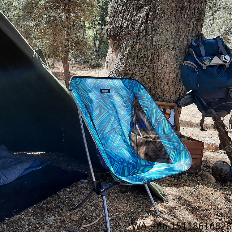 Cadeira de Camping Portátil e  - Outdoor Camping Recliner Chairs avaliação e preço