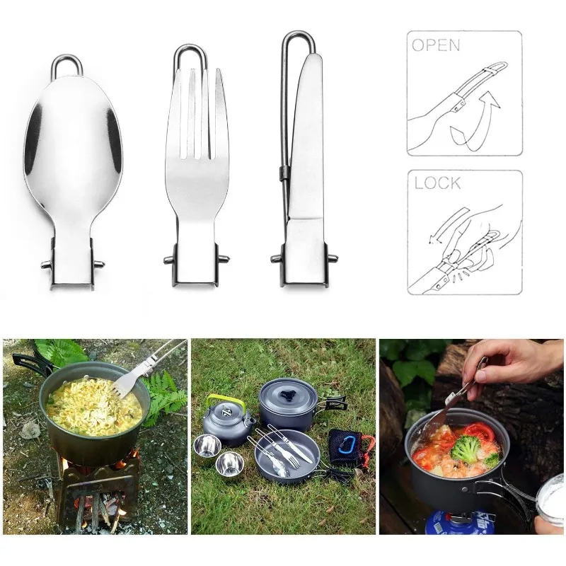 Conjunto de garfos e colheres  - Outdoor Camping Glamping Share avaliação e preço
