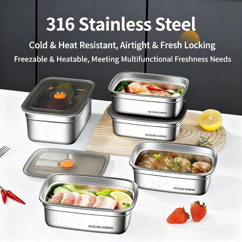 Caixa de Almoço de Aço Inoxidá - Outdoor Camping Fridge avaliação e preço