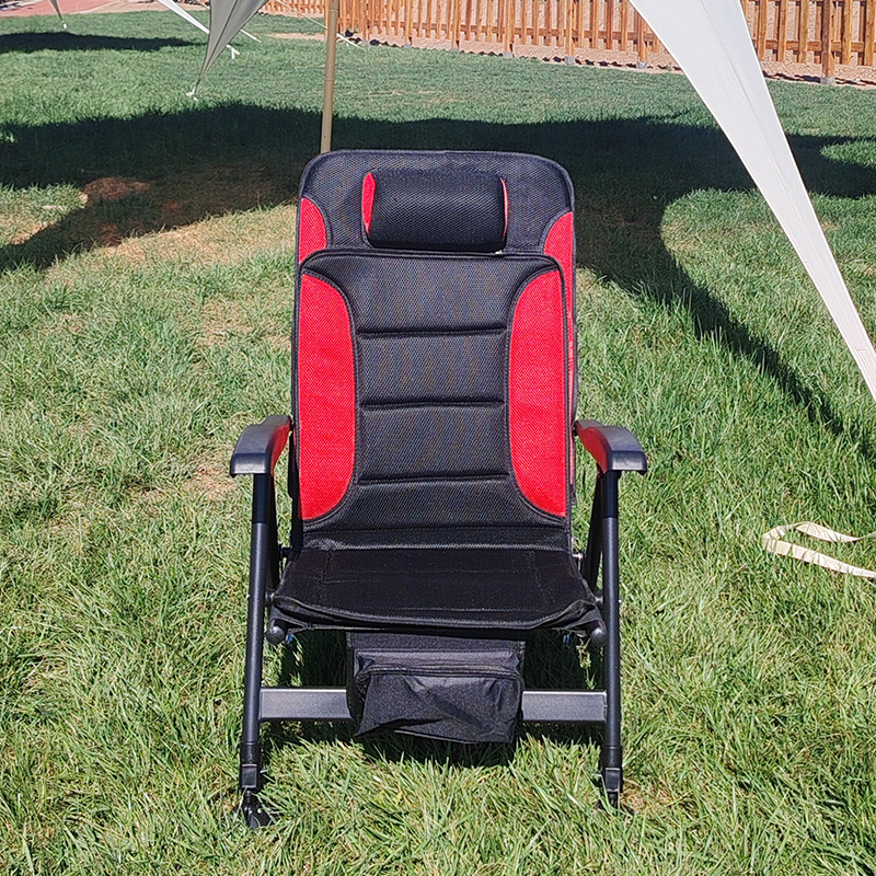 Cadeira Portátil Dobrável com  - Outdoor Camping Recliner Chairs avaliação e preço