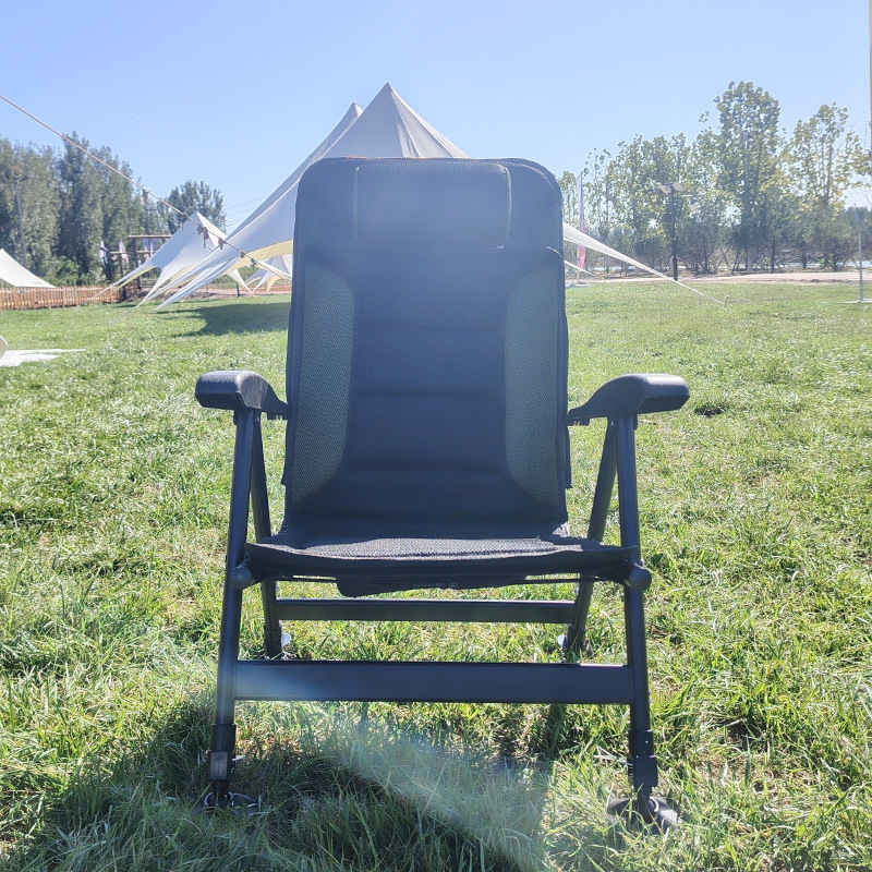 Cadeira Portátil Dobrável com  - Outdoor Camping Recliner Chairs avaliação e preço