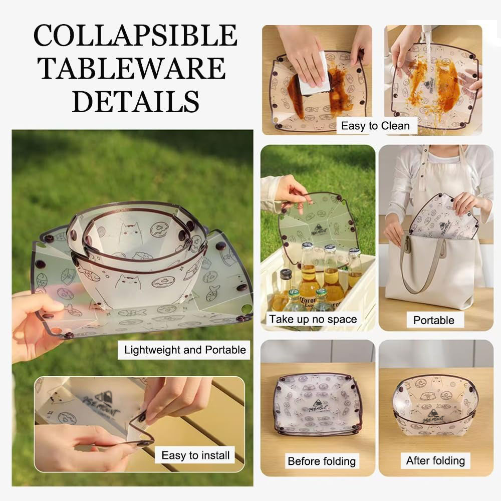 Conjunto de utensílios de mesa - Outdoor Camping Glamping Share avaliação e preço