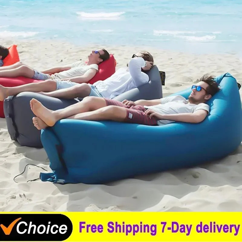 Sofá Inflável Portátil para Ex - Outdoor Camping Recliner Chairs avaliação e preço