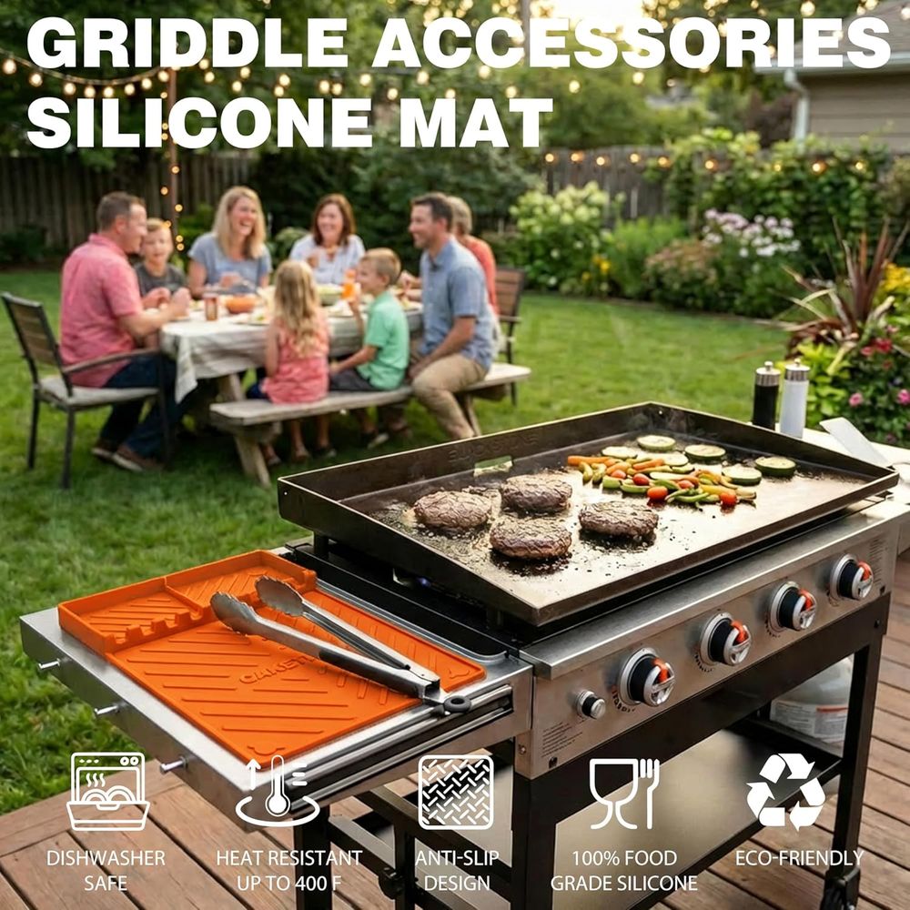 Tapetes de Silicone para Grelh - Cooking Outdoor Camping avaliação e preço