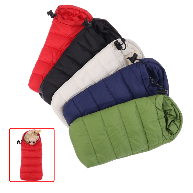 1 pçs boneca simulação saco de - Outdoor Camping Sleeping Bag avaliação e preço
