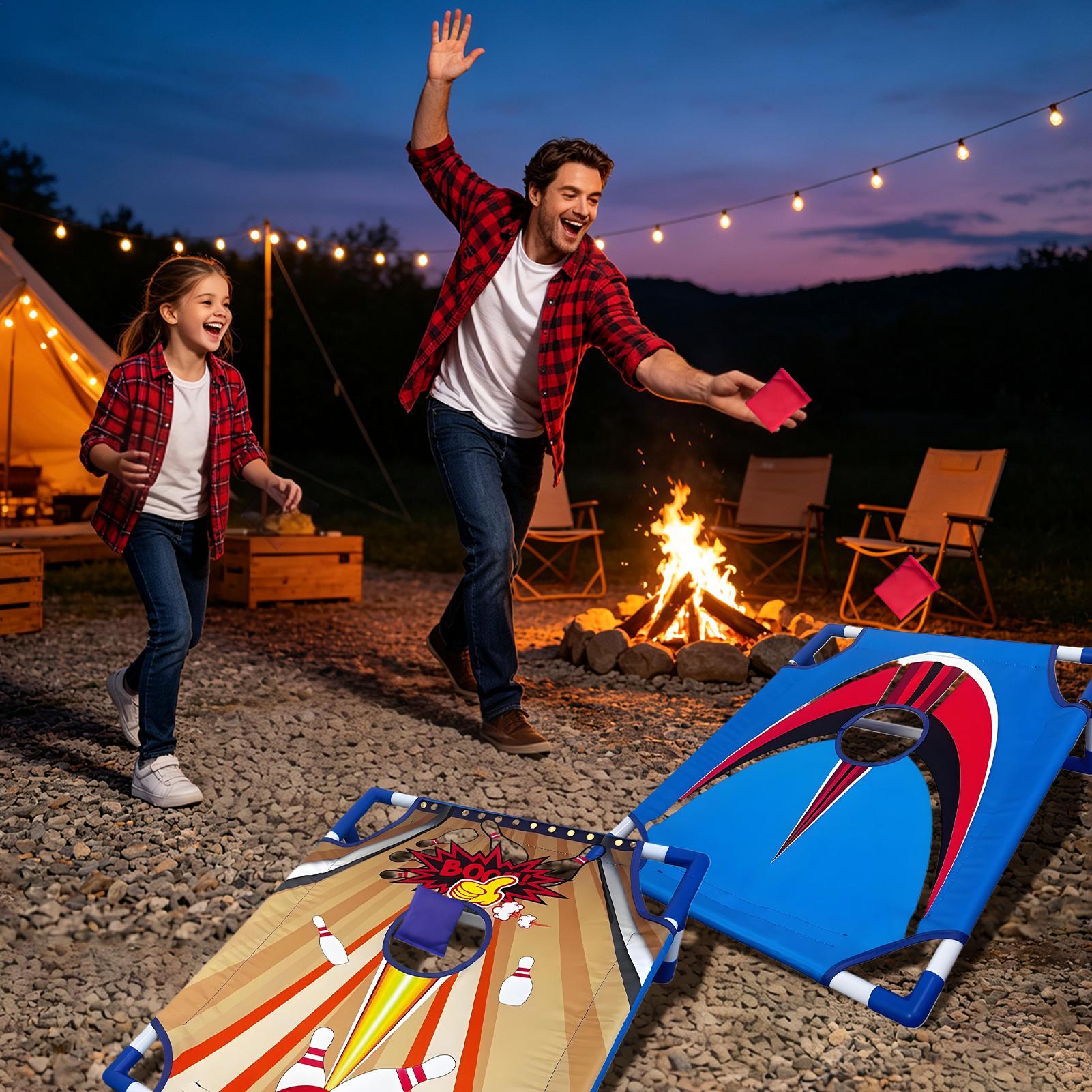 Jogo de Arremesso de Sacos de  - Outdoor Camping Games For Adults avaliação e preço