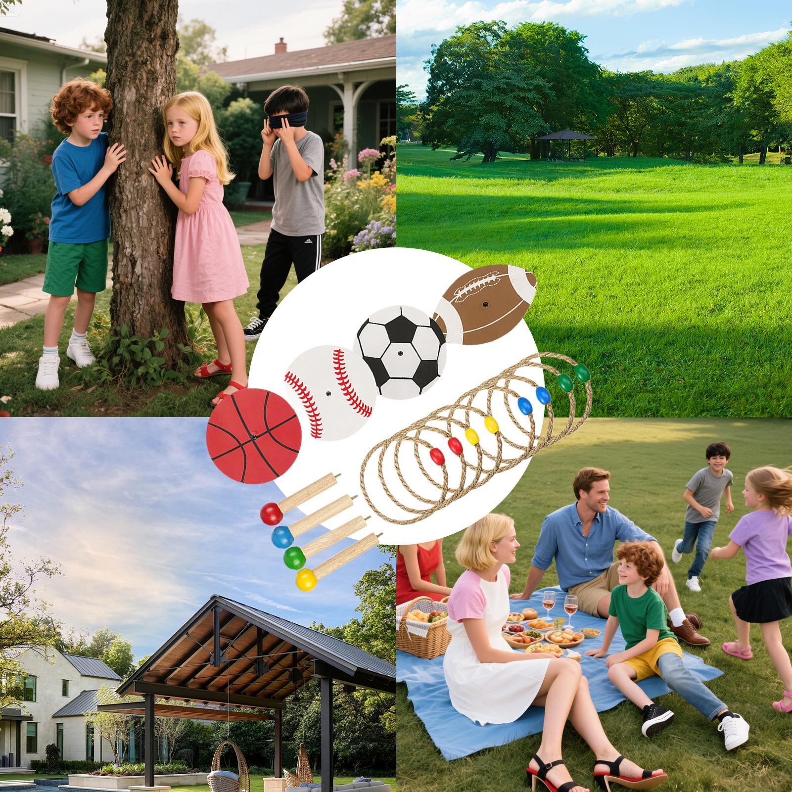 Anel jogo ao ar livre quintal  - Outdoor Camping Games For Adults avaliação e preço