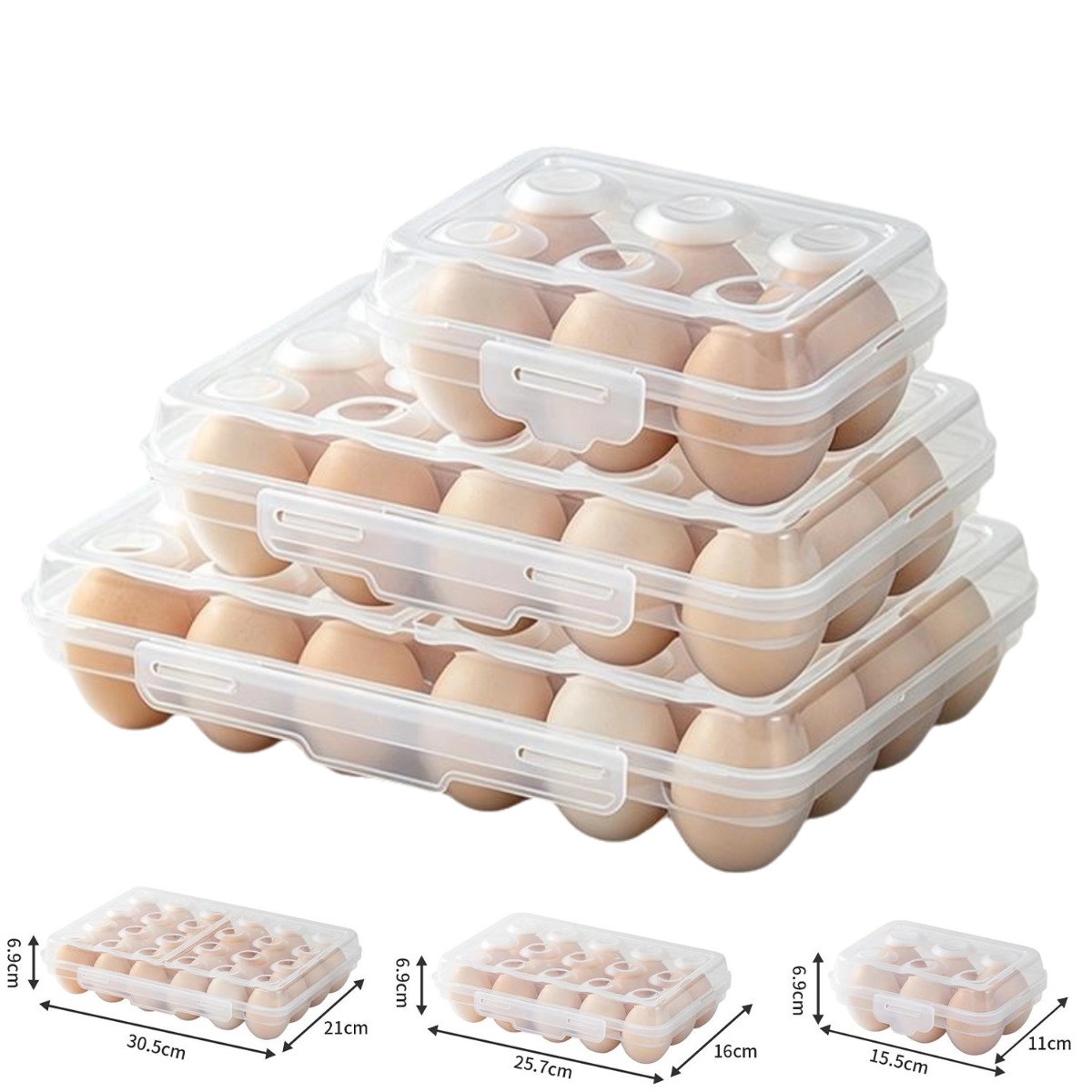 Caixa Organizadora de Ovos de  - Outdoor Camping Fridge avaliação e preço